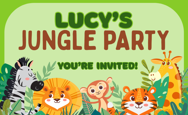 Kids Party (Personalised Lolly Bags)