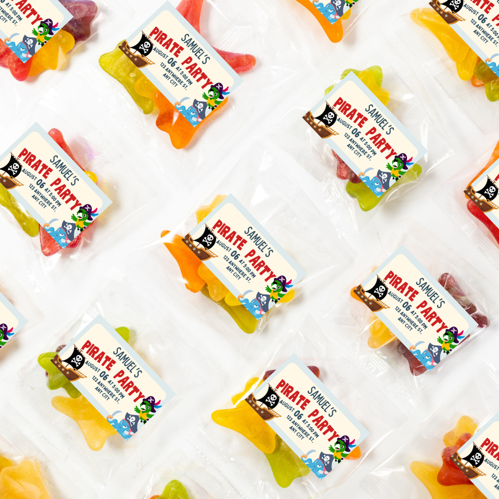 Kids Party (Personalised Lolly Bags)