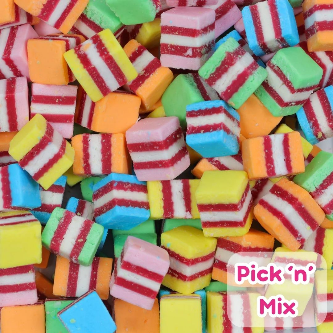 Raspberry Allsorts 100g (Pick 'n' Mix)