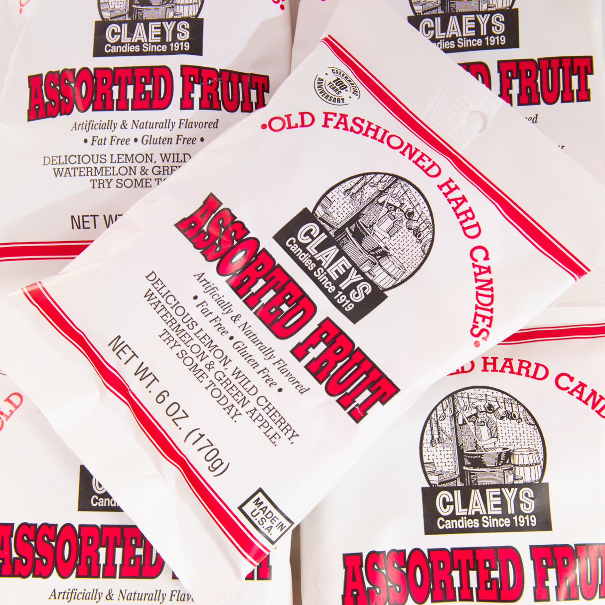 Claeys Old Fashioned Hard Candy - Assorted Fruit