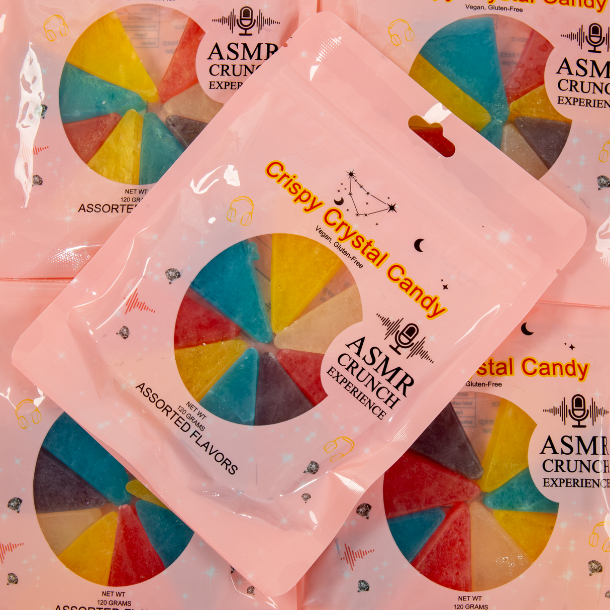 Crispy Crystal Candy 120g