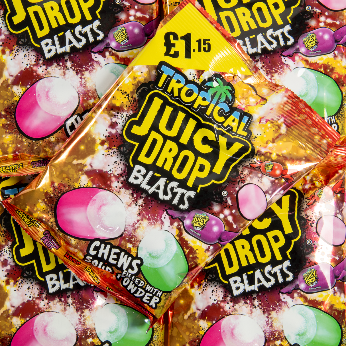 Tropical Juicy Drop Blasts 120g