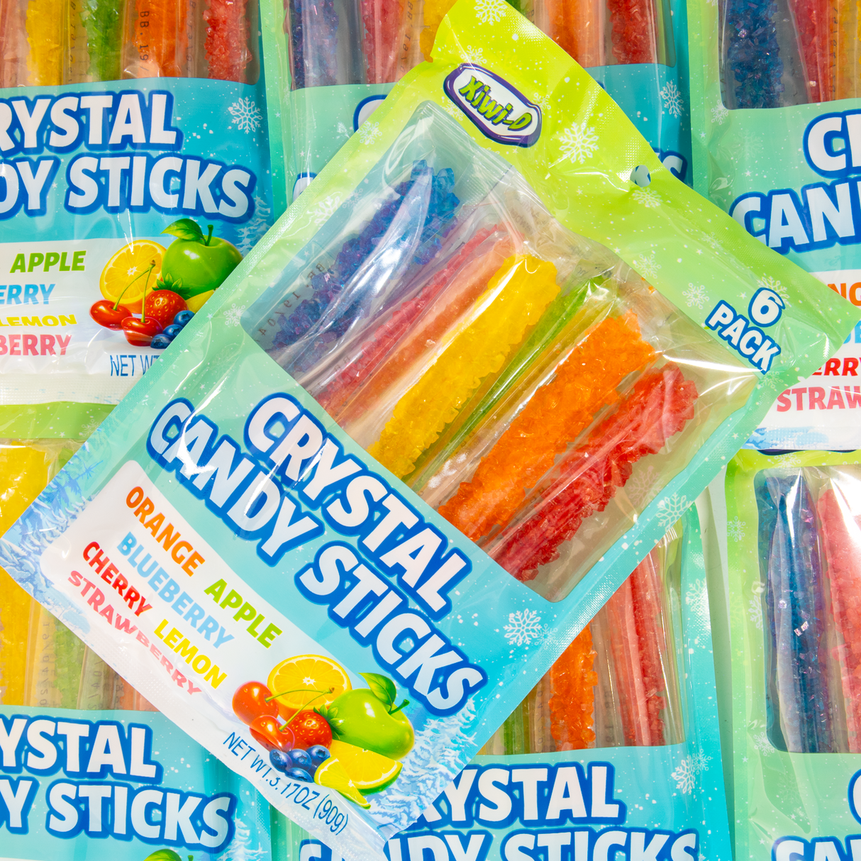 Crystal Stick 6 pack Assorted