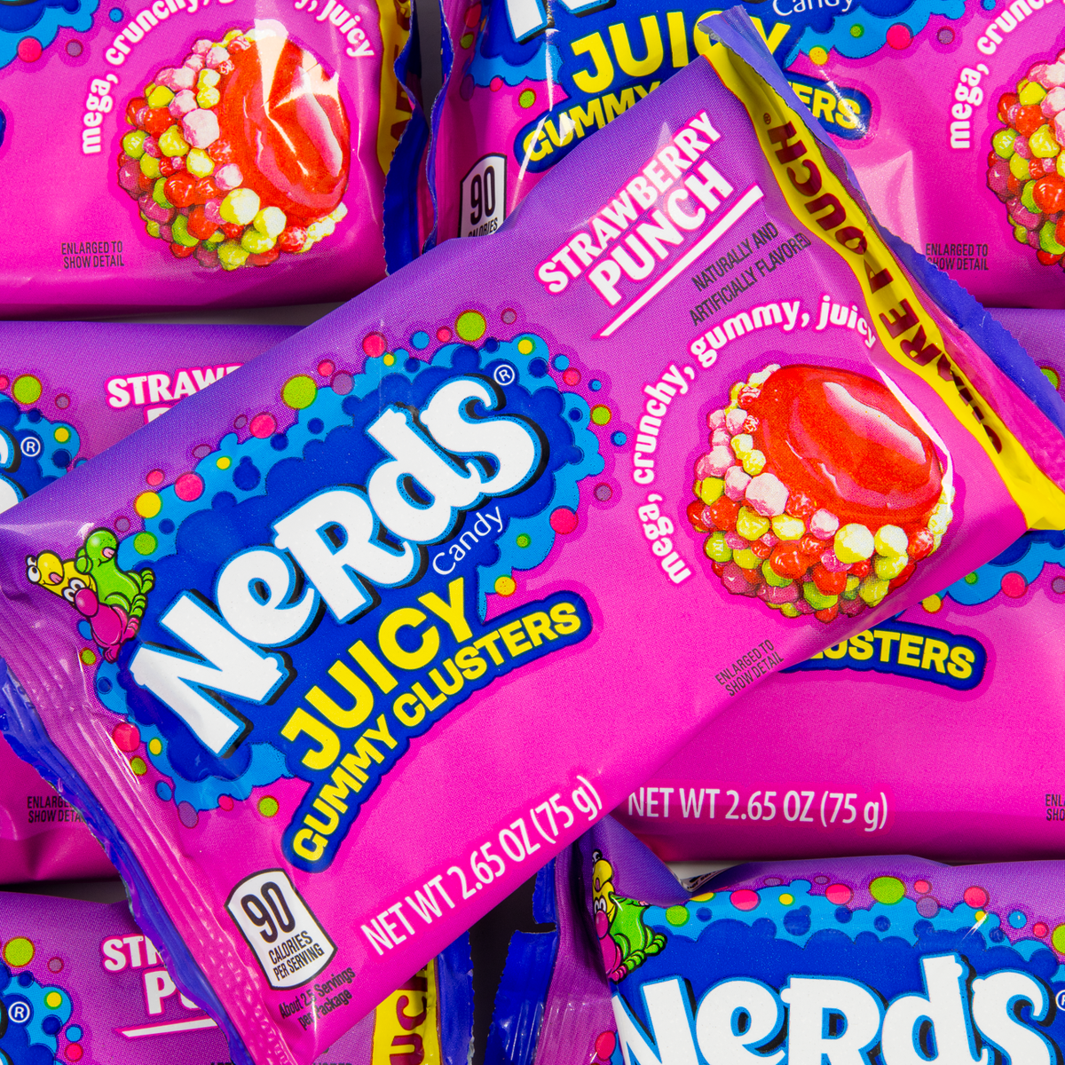 Nerds Juicy Gummy Clusters 75g