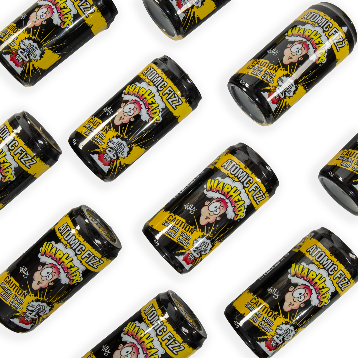 Warheads Atomic Fizz Can 42g