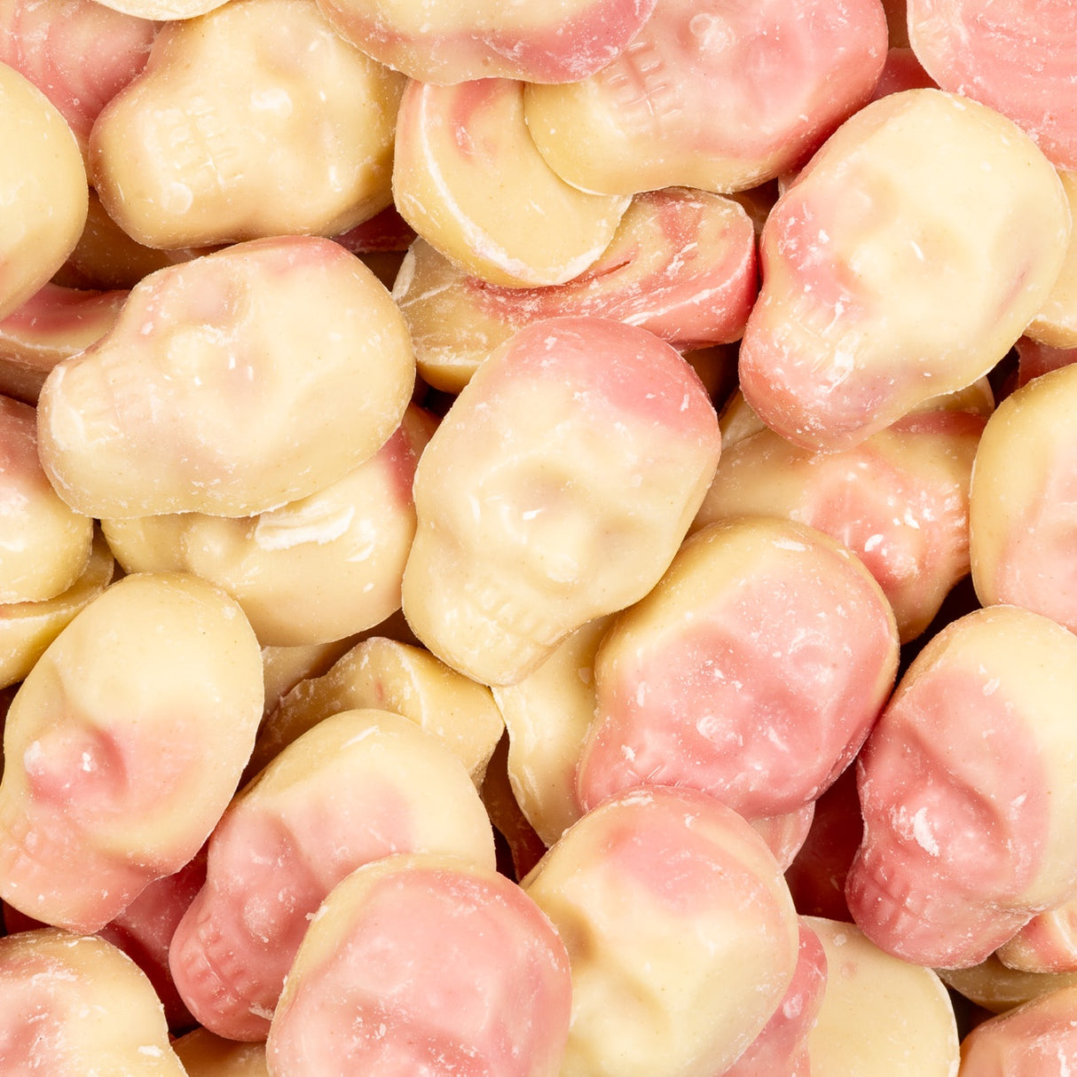 white, chocolate, strawberry, skulls, pink, lollies, halloween, candy, lollyshop, nz