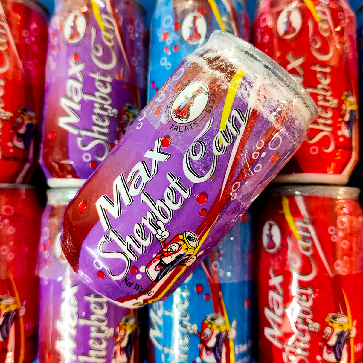 Max Sherbet Cans