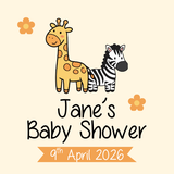 Baby Shower (Personalised Lolly Bags)