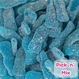Giant Blue Raspberry Bottles 100g (Pick n Mix)
