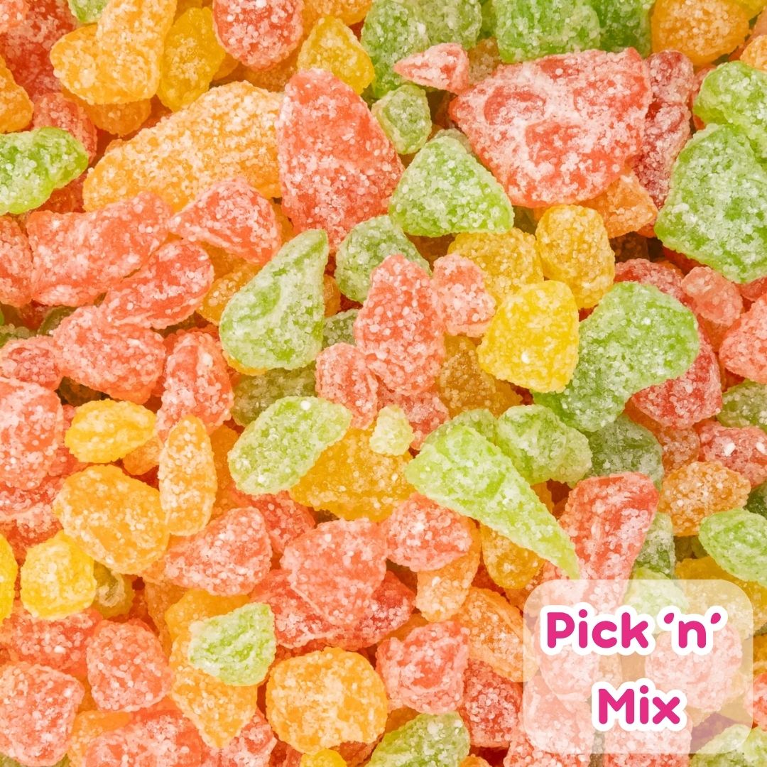 Mega Sour Fruit Pips 100g (Pick 'n' Mix)