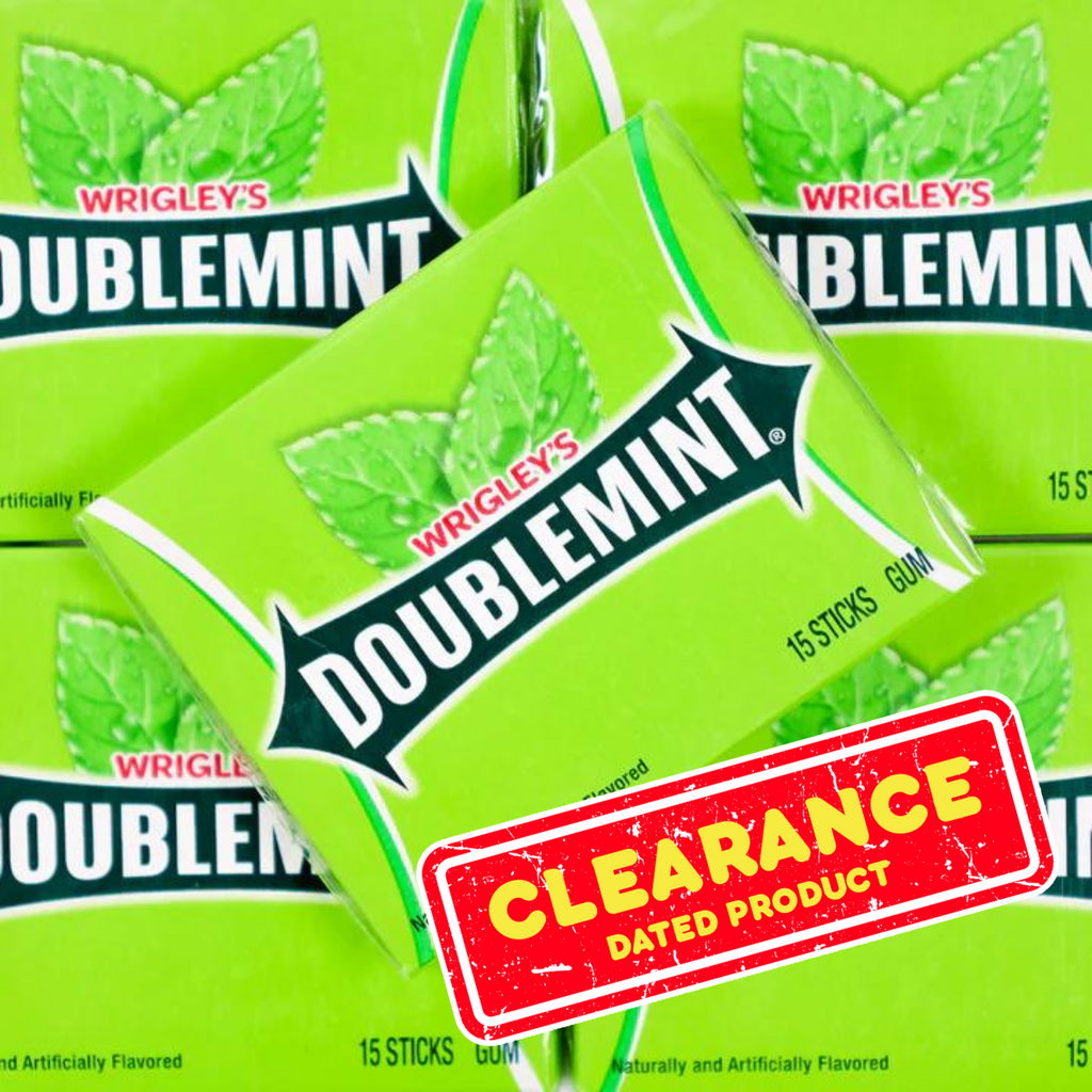 double mint, clearance, dated, wrigley's, mint, lollyshop