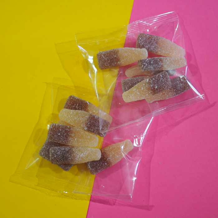 Sour Cola Bottles (Personalised Lolly Bags)