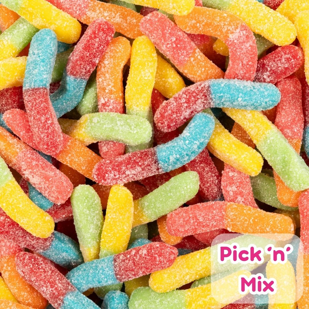 Sour Worms 100g (Pick 'n' Mix)
