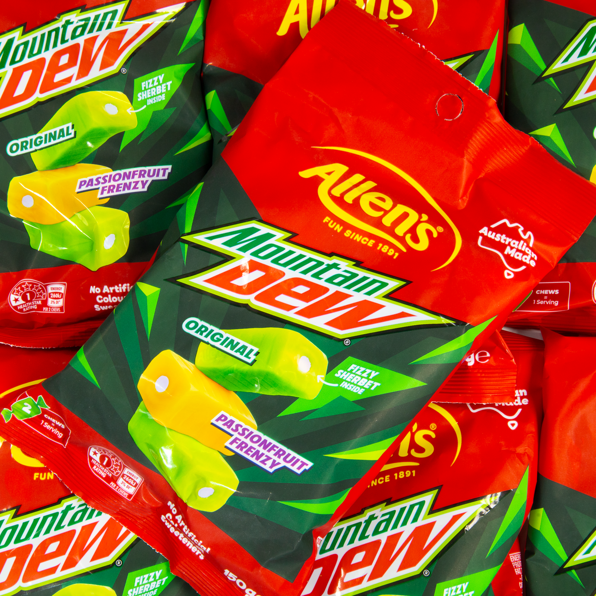 Allens Mountain Dew 150g