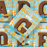 Chocolate Letters Milk