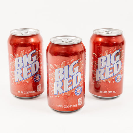 big, red, can, drink