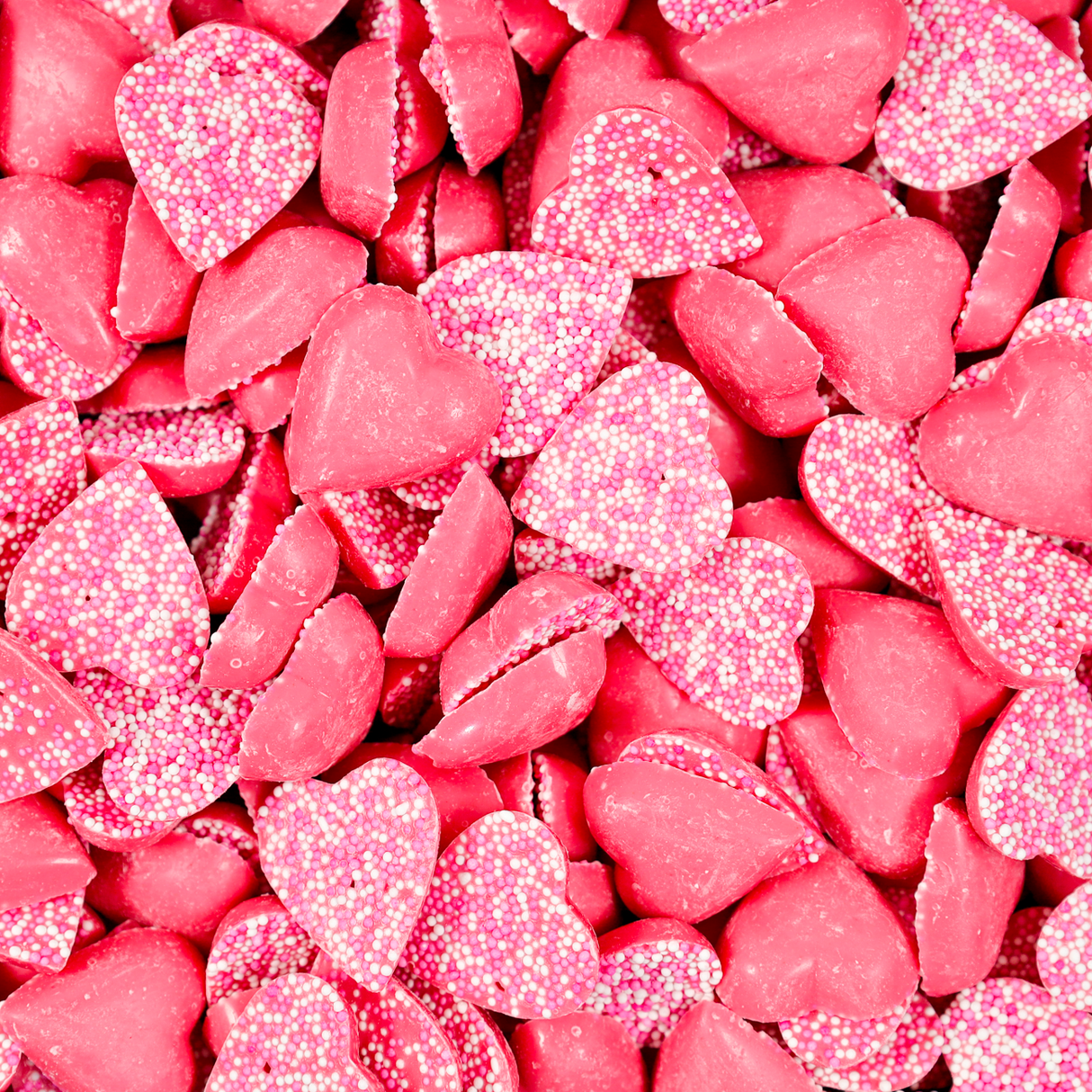 Chocolate Pink Hearts 200g