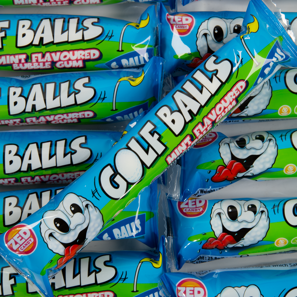 Golf Balls Gum 6pk