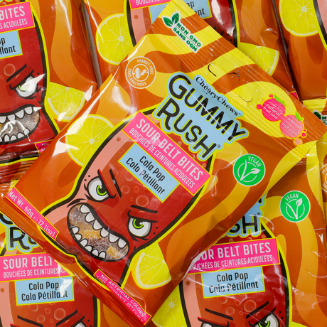 Gummy Rush Sour Belt Bites