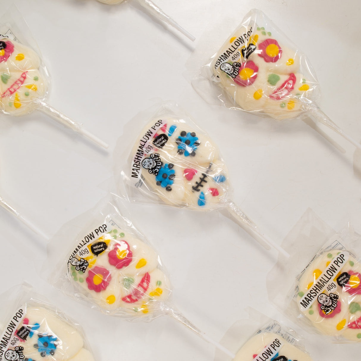 Marshmallow Skull Pop