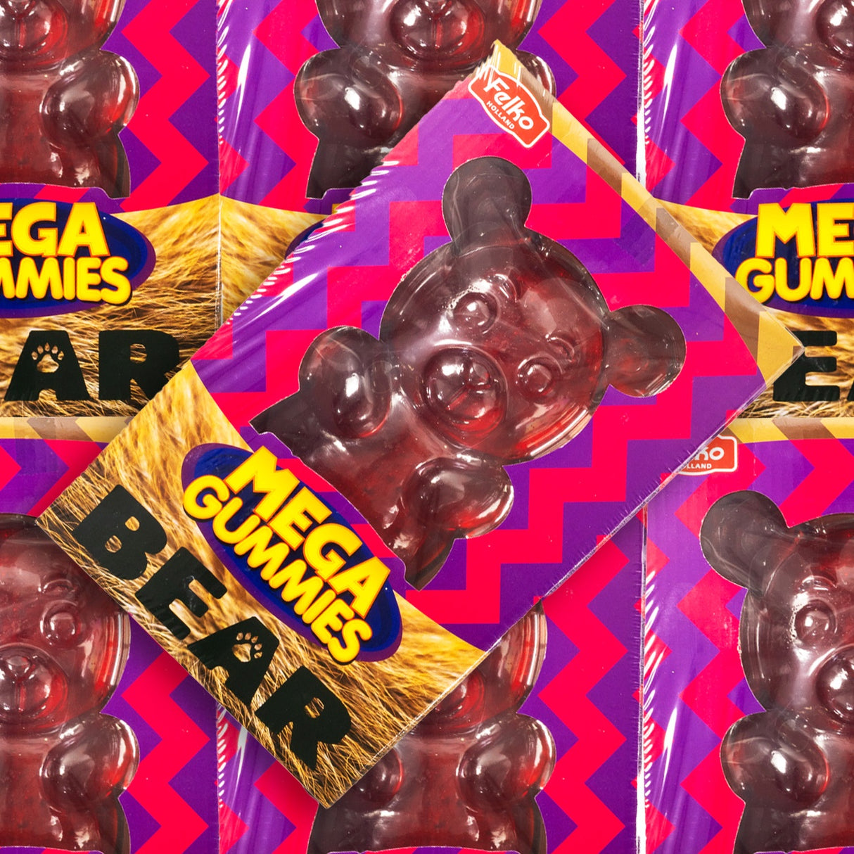 mega, gummies, bear, giant, jelly, felko, dutch, holland, lollyshop, nz