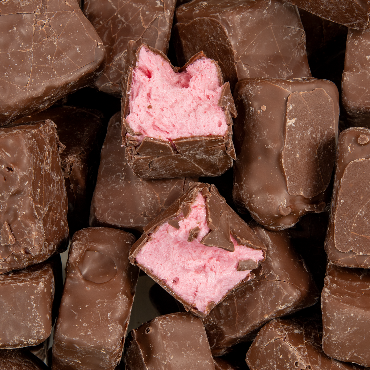 Milk choc Raspberry Marshmallow Squares 150g