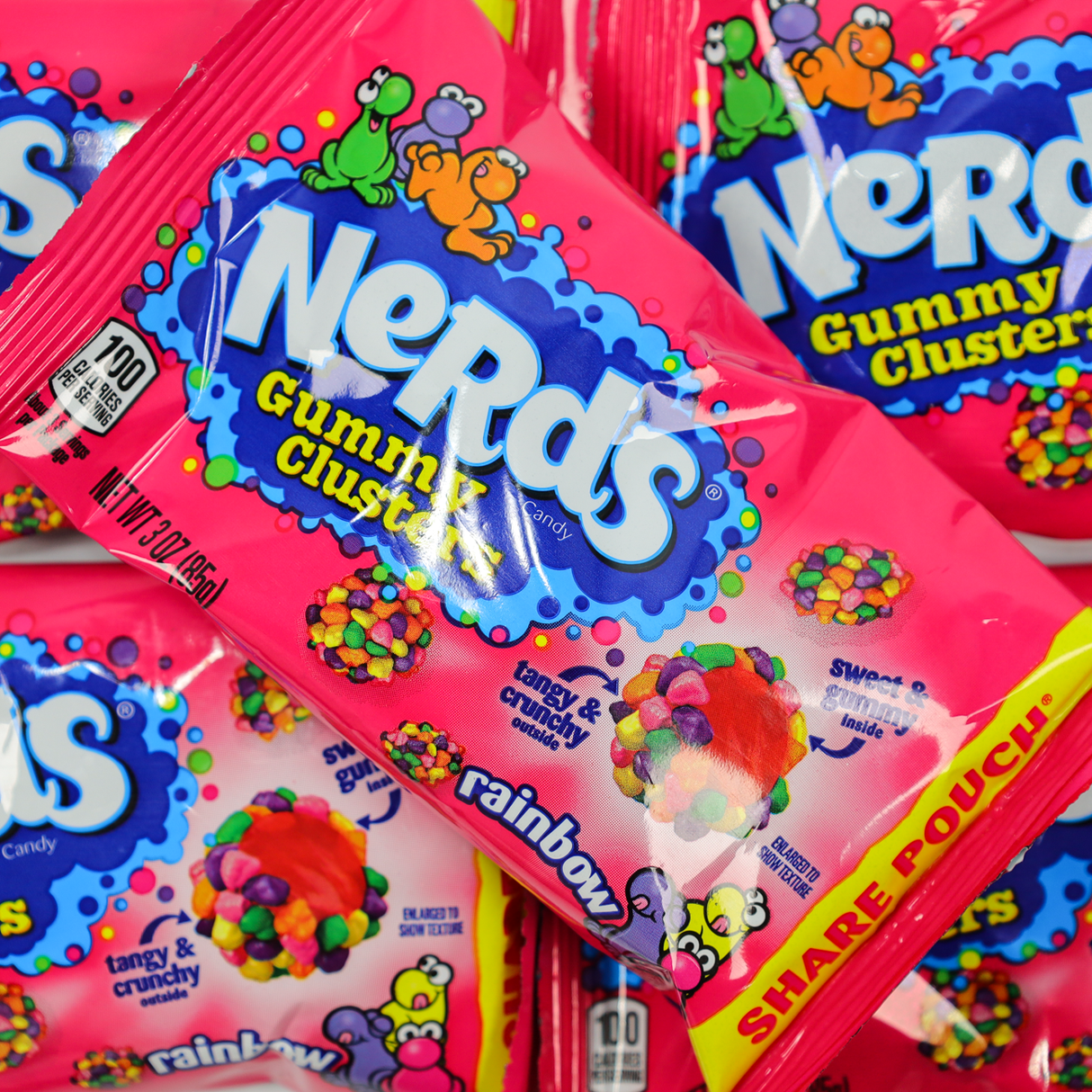 nerds, gummy, clusters, lollyshop