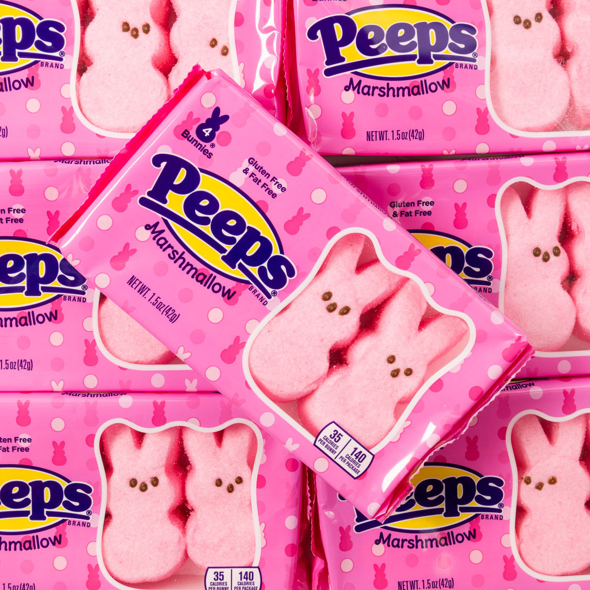 Peeps Marshmallow Bunnies 4 Pack