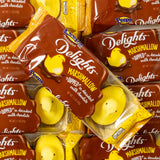 peeps, marshmallow, delights, chocolate, dipped, milk, american, candy, lollies, nz, lollyshop, yellow, easter