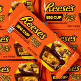 reese's, puffs, big cup, chocolate, american, peanut butter, candy