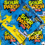 sour patch kids, blue raspberry, sour, lollies, candy, american