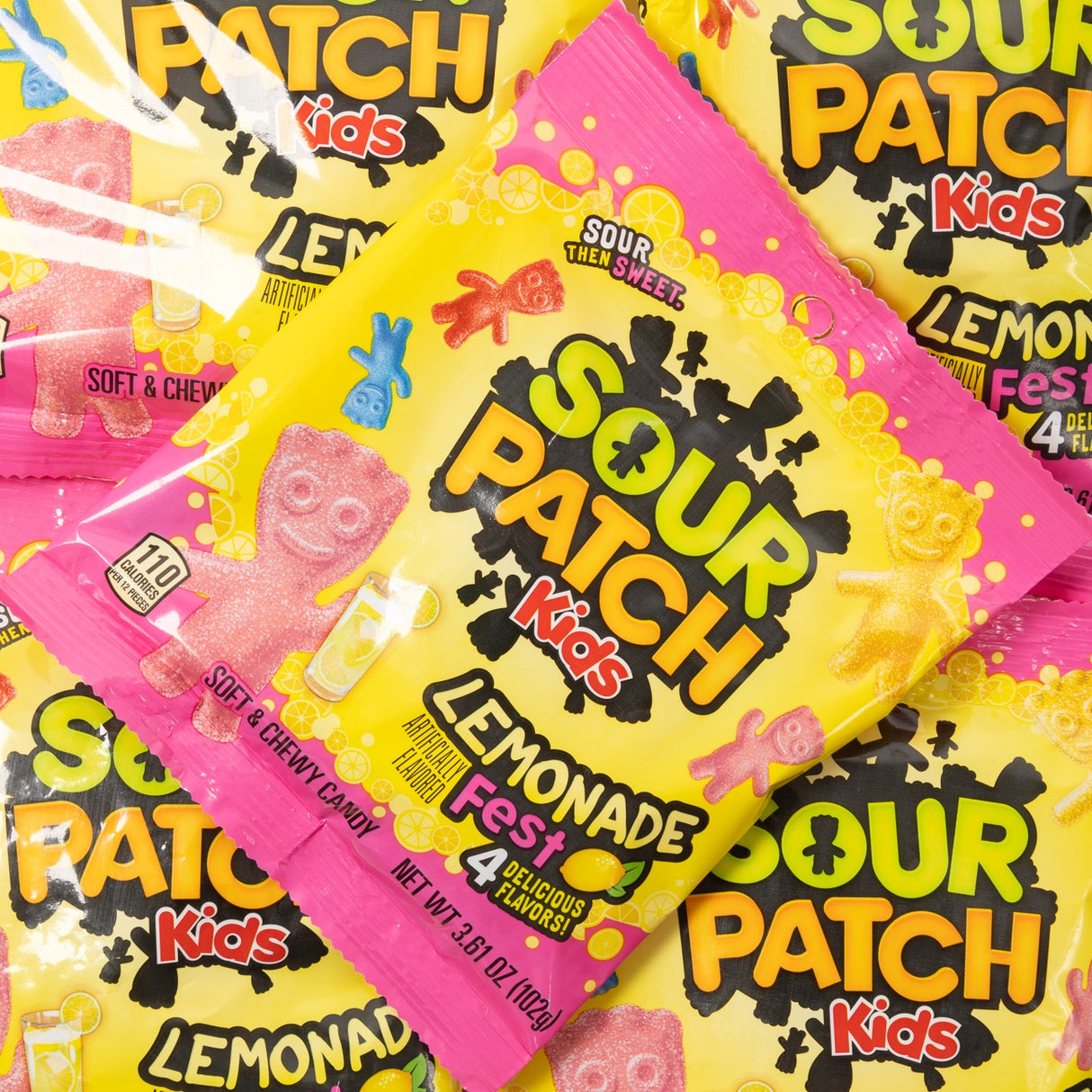 sour patch kids, lemon, lemonade, candy