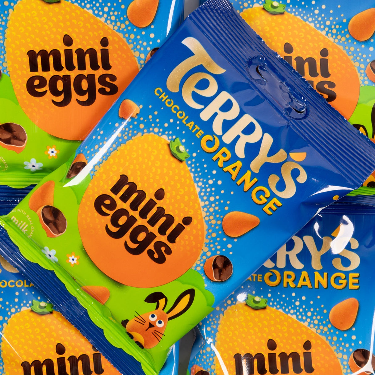 Terry's, chocolate, orange, mini, eggs, Easter, bunny, holidays