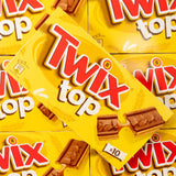 twix, top, chocolate