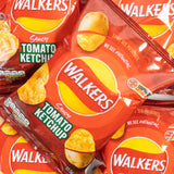 walkers, uk, english, chips, crisps, tomato, ketchup