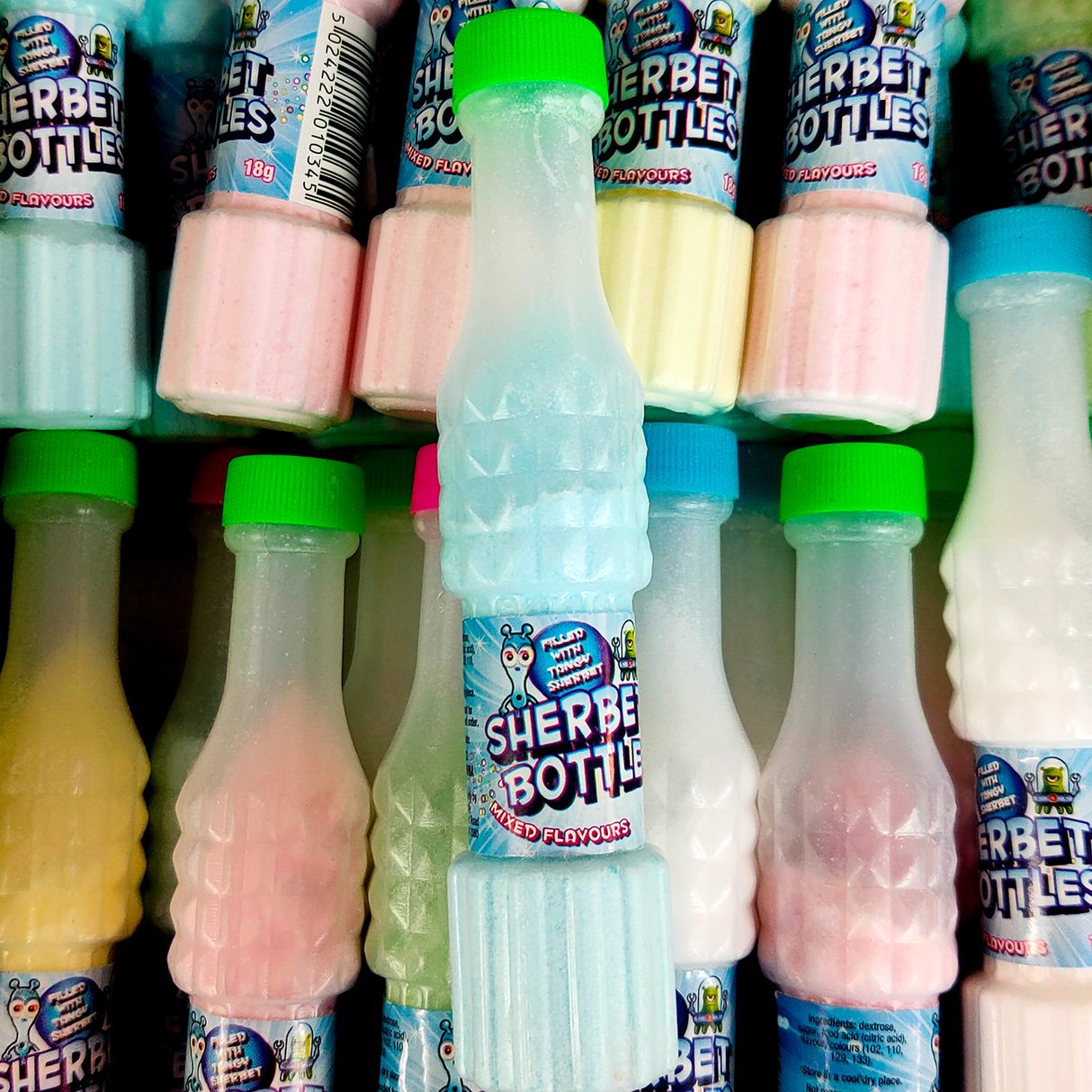 Sherbet Bottles, Sherbet, Mixed Sherbet