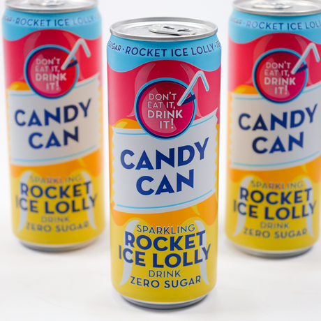Candy Can Sparkling Zero Sugar Drink 330ml