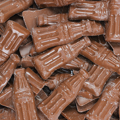 chocolate cola, cola lollies, chocolate