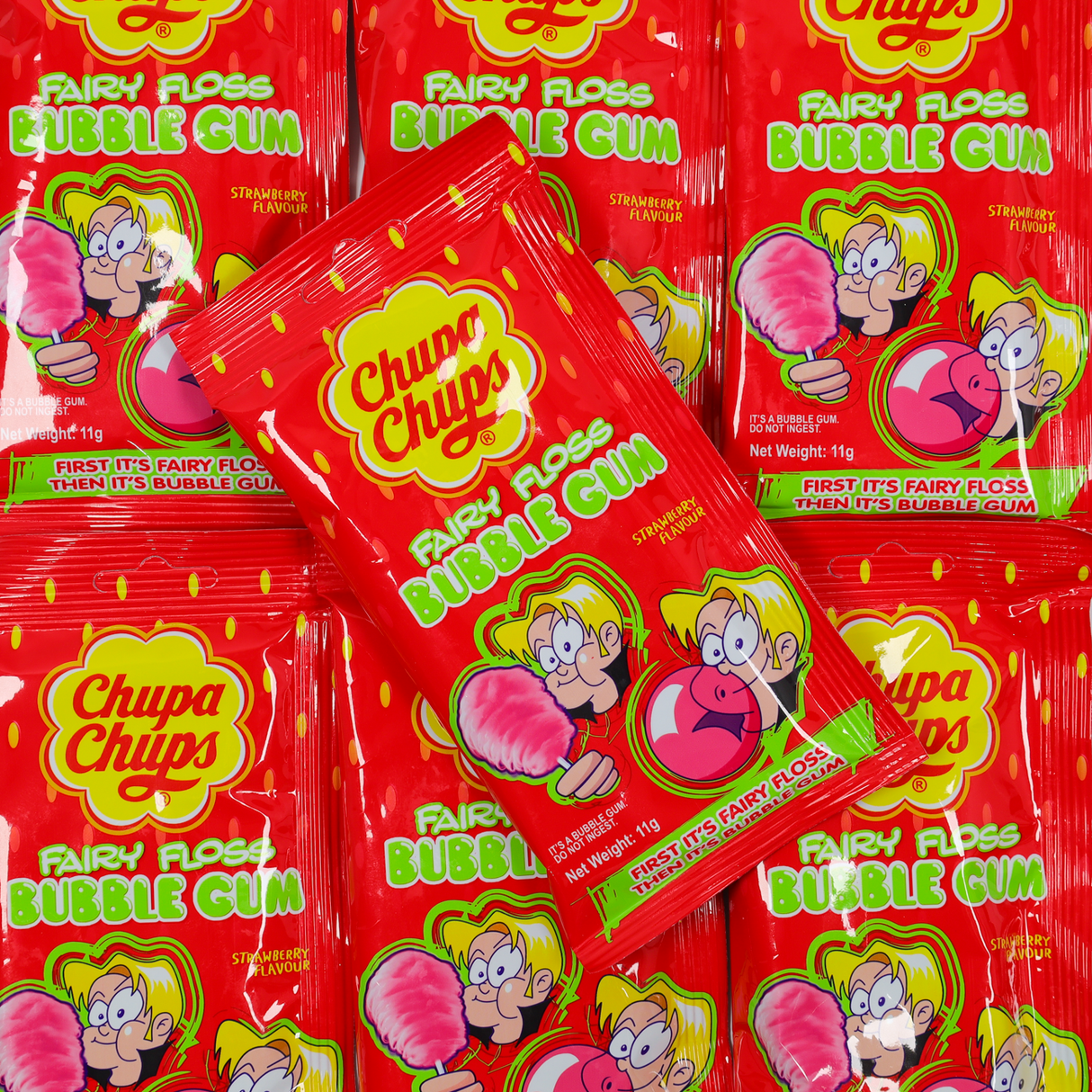 chupa chups, bubblegum, fairy floss, chupa chups bubblegum, novelty lollies