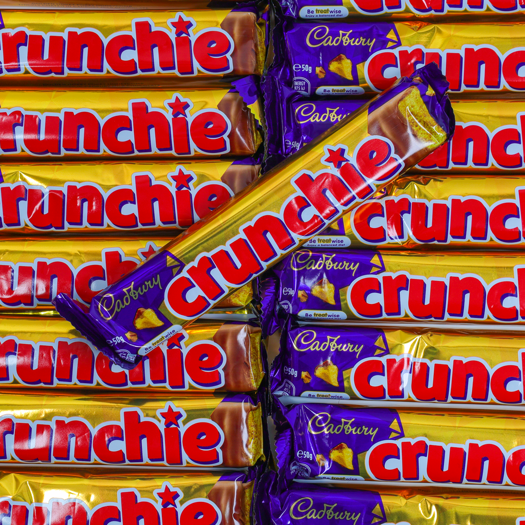 crunchie bar, cadbury bar, cadbury chocolate, crunchie