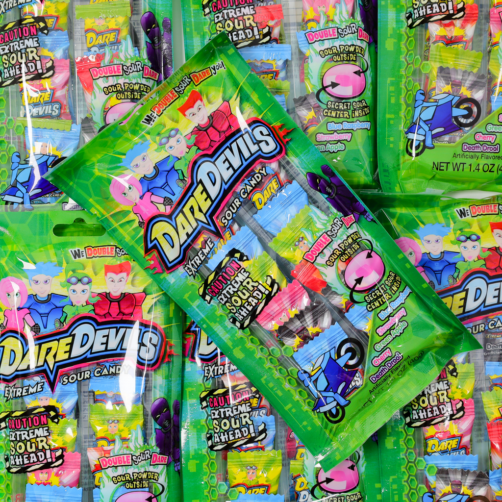 daredevils, sour candy, sour lollies, extreme sour, dare