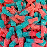 Fizzy Gummi Bottles, Gummy Bottles, Sour Gummi lollies, lollyshop NZ