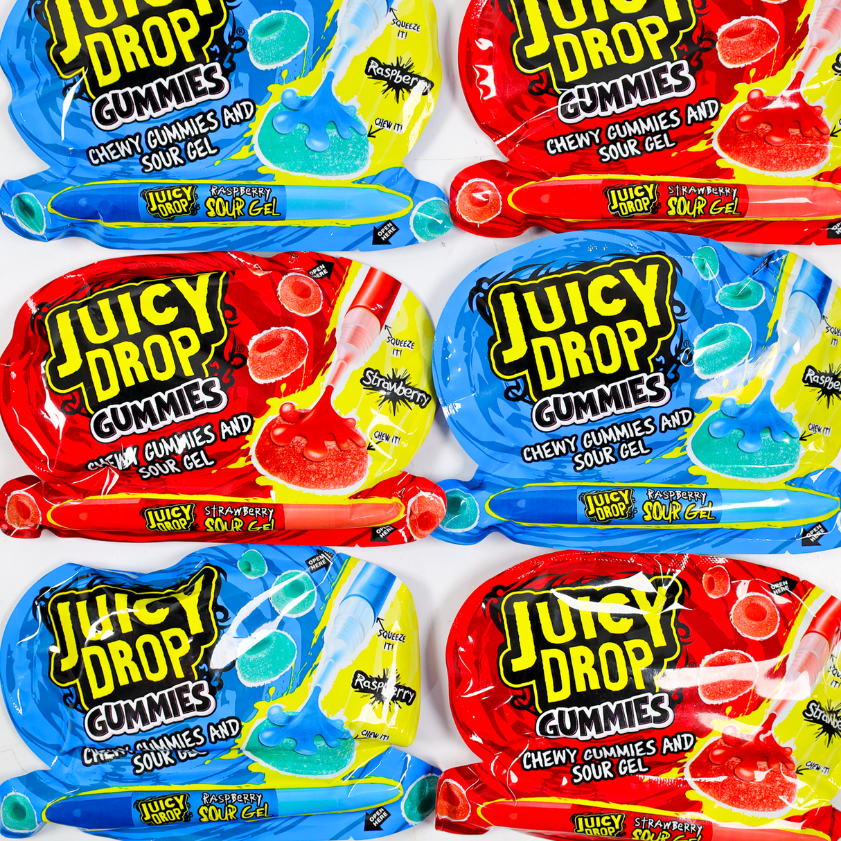 Bazooka Juicy Drop Gummies 57g