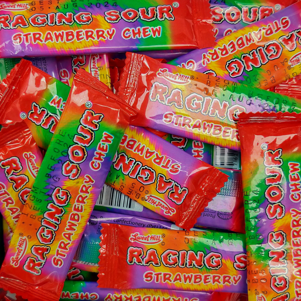 Raging Sour Chews 12g