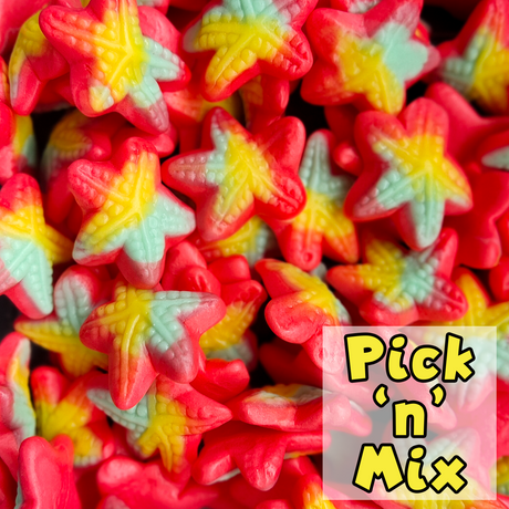 starfish gummys, starfish pick n mix