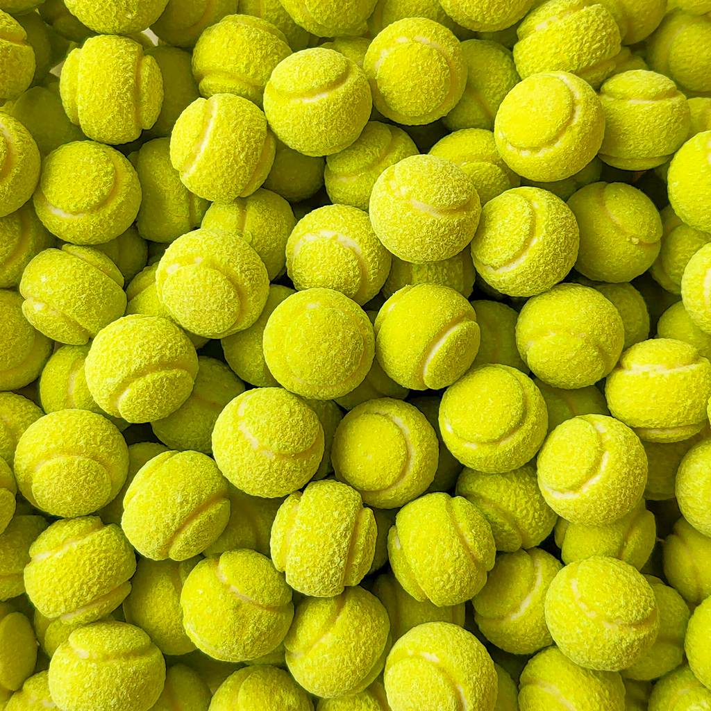Tennis Ball Bubblegum, Tennis Balls, Bubblegum, LollyShop NZ, Bubblegum Lollies