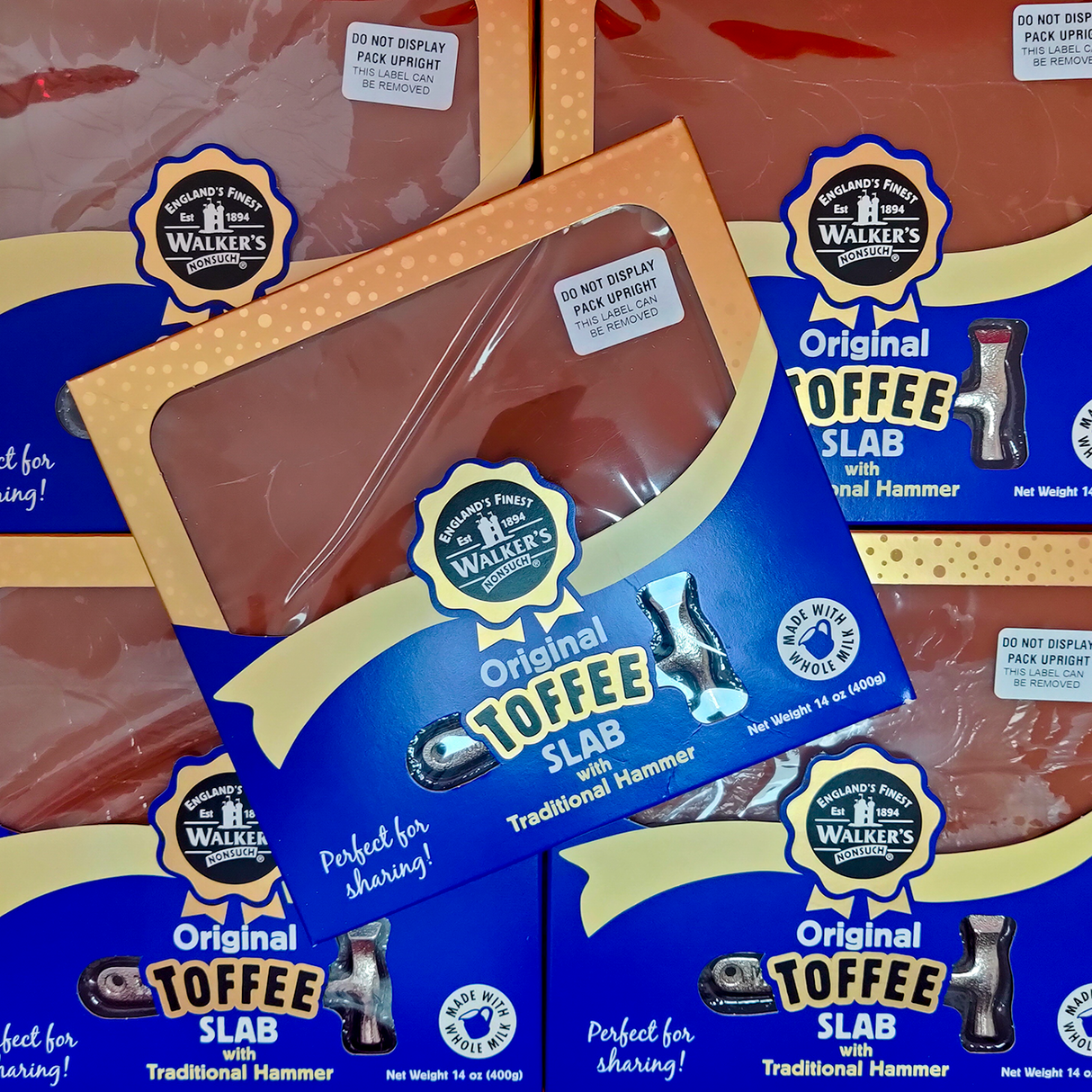 Walkers Toffee Slab 400g