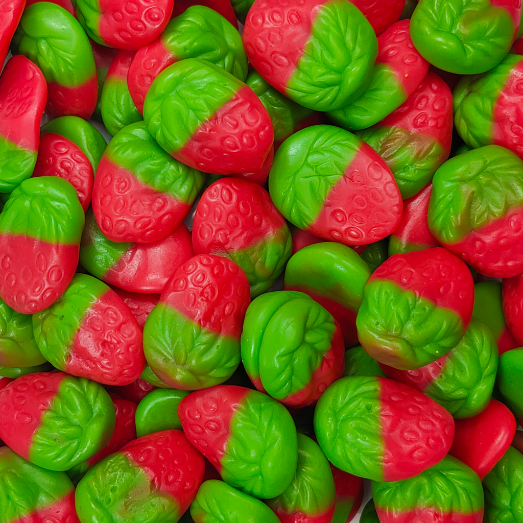 Wild strawberries, strawberries, strawberry lollies, gummi strawberry, gummi, strawberry candy