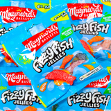 Maynards Bassetts Fizzy Fish Jellies 160g