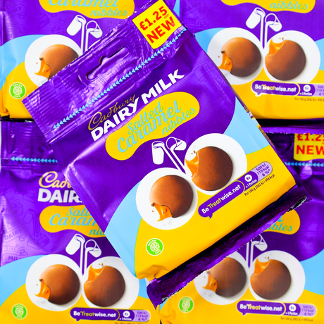 Cadbury Dairy Milk Nibbles Caramel 85g